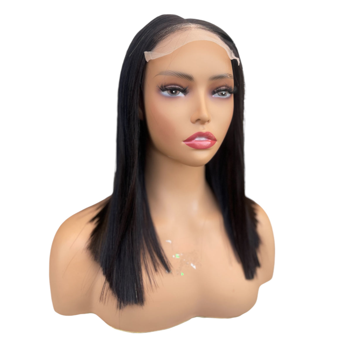 5x5 GLUELESS CHINESE SDD BONE STRAIGHT WIGS